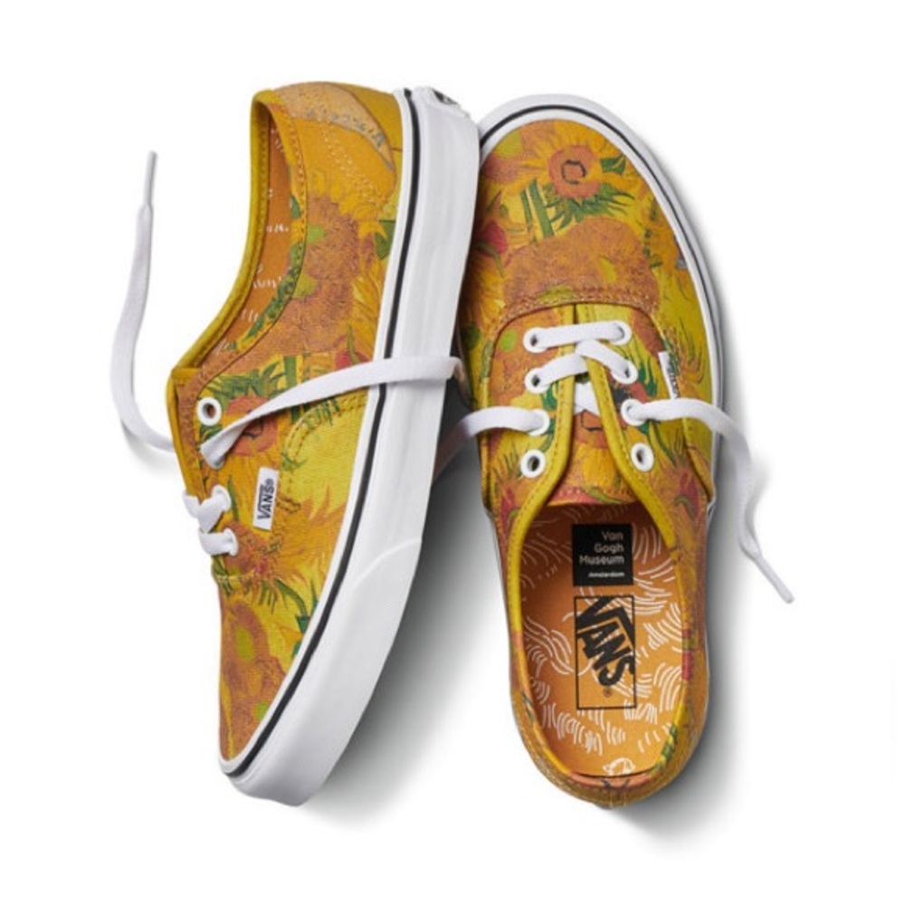 Sunflower Van Gogh vans